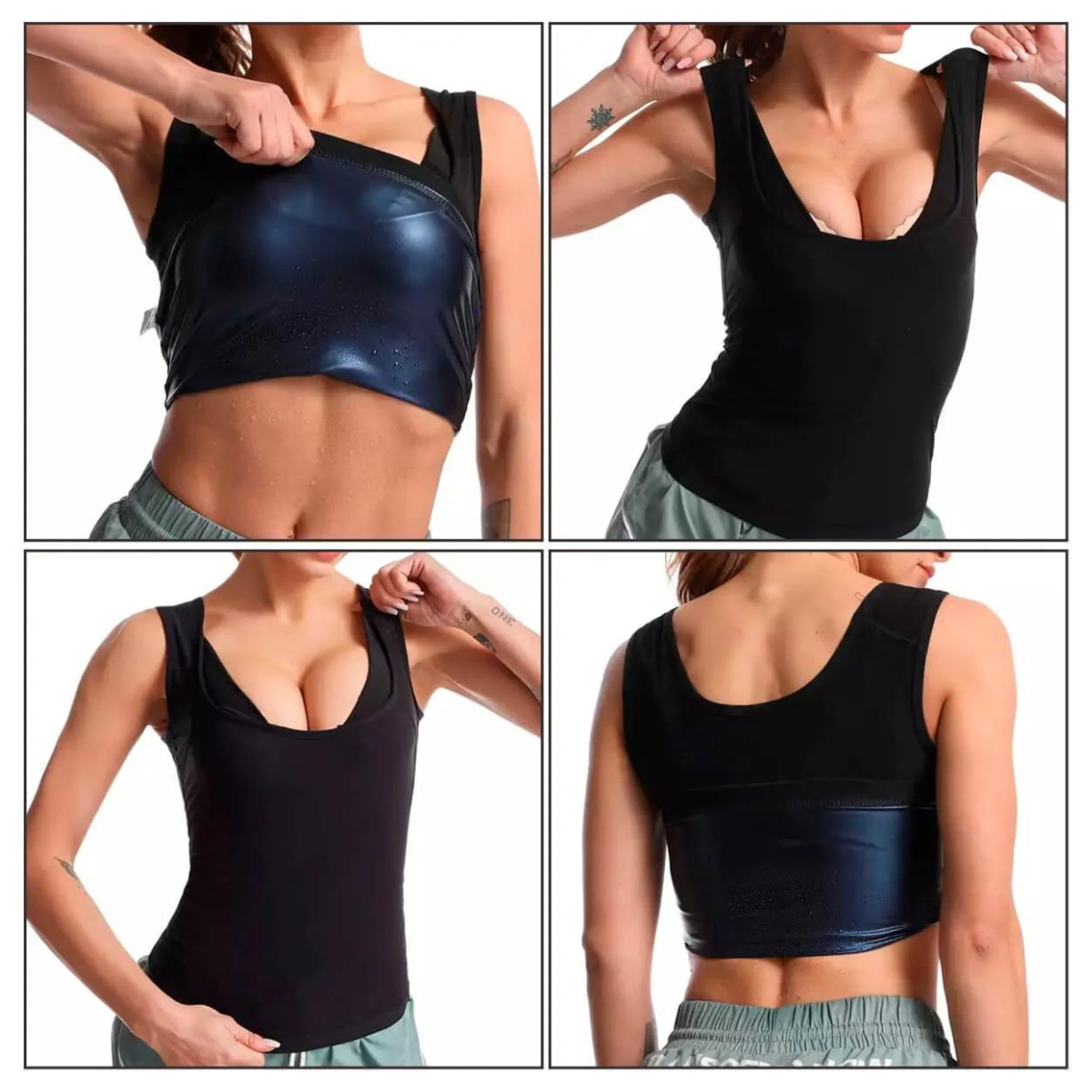 CAMISETA DE COMPRESION SAUNA FEMENINA