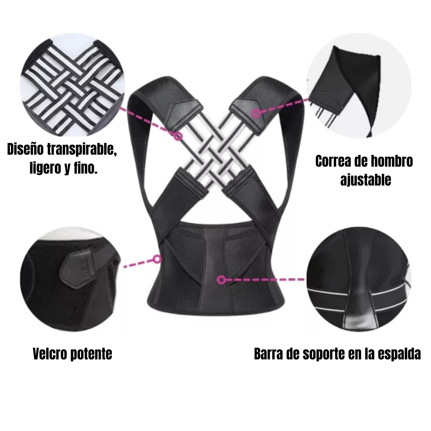 CHALECO CORRECTOR DE POSTURA